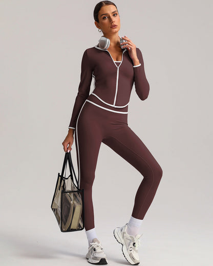 Elara Jacket - Brown