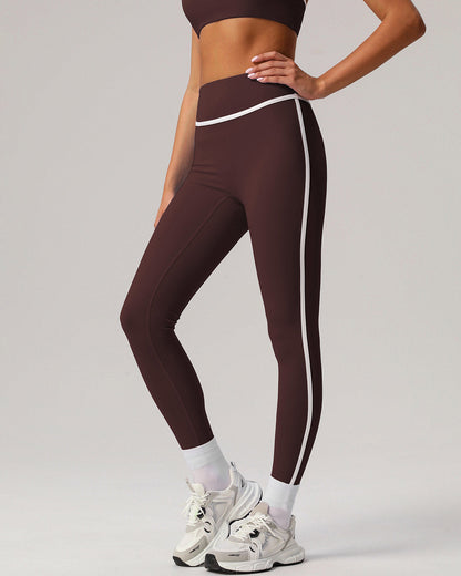 Elara Seamless Leggings - Brown