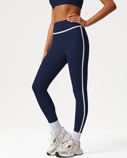 Elara Seamless Leggings - Navy