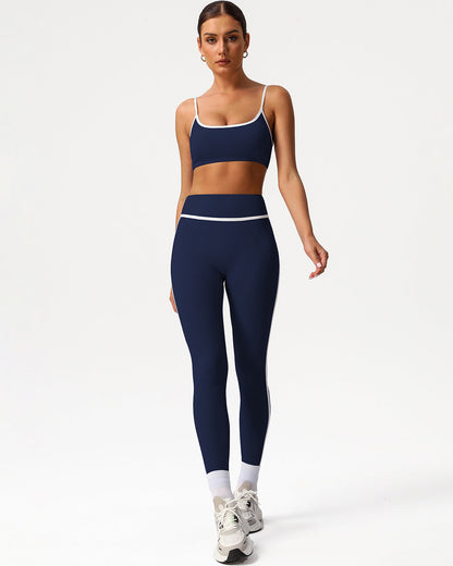 Elara Seamless Leggings - Navy