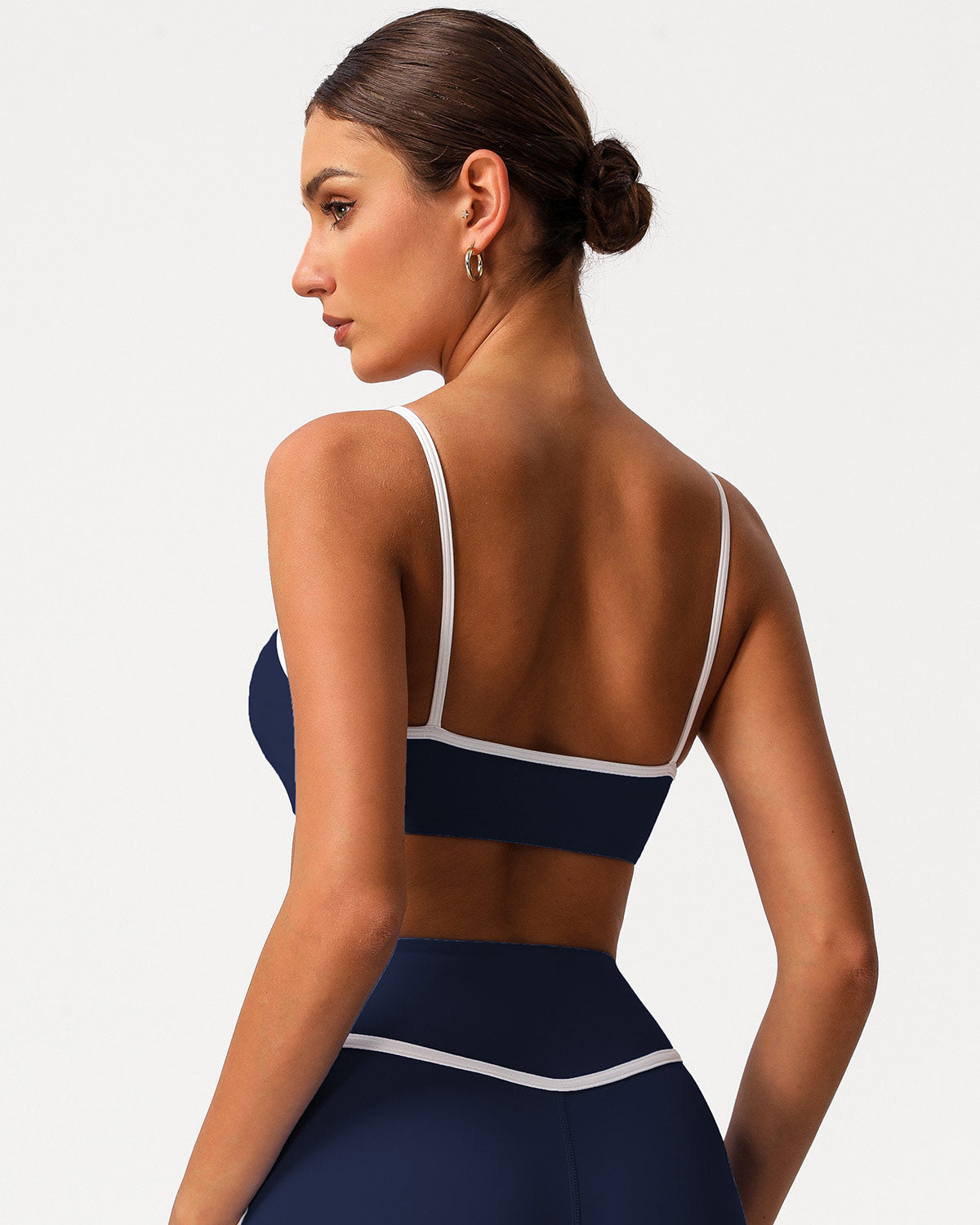 Elara Sports Bra - Navy