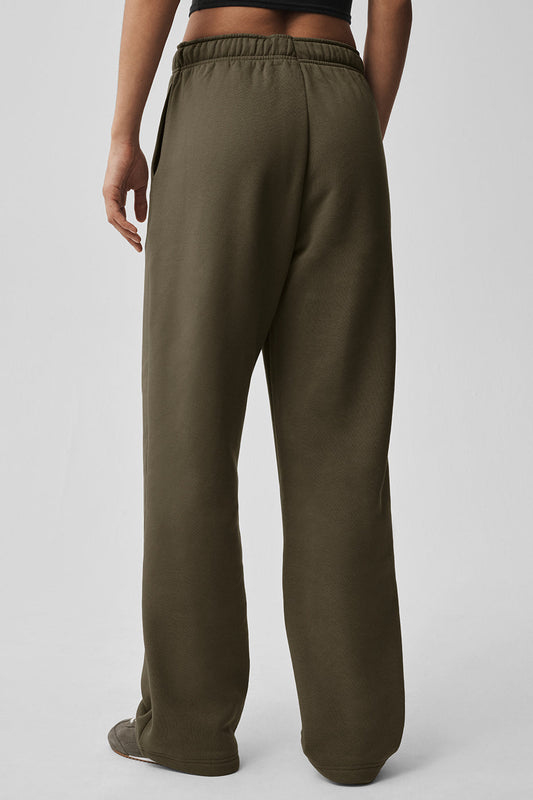 Straight Leg Sweatpant - Matcha Mood