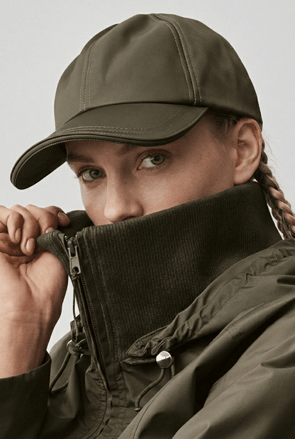 Satin Off-Duty Cap - Matcha Mood
