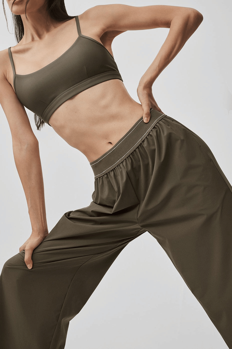 Suit Up Trouser (Regular) - Matcha Mood