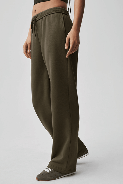 Straight Leg Sweatpant - Matcha Mood
