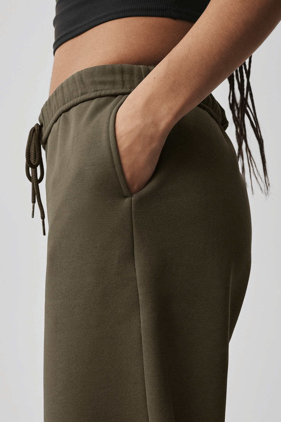 Straight Leg Sweatpant - Matcha Mood