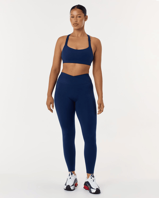 Serenity Crossover Leggings | Midnight Mood