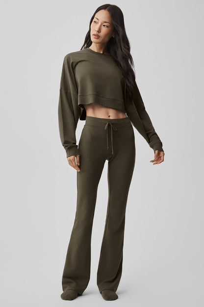Bootcut Sweatpant - Matcha Mood