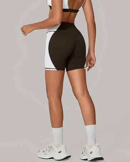 Lyra Seamless Shorts - Brown