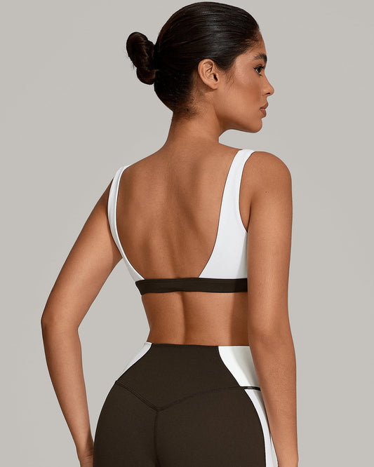 Lyra Sports Bra - Brown