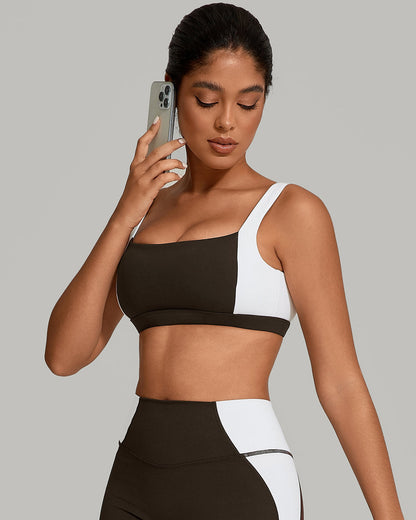 Lyra Sports Bra - Brown