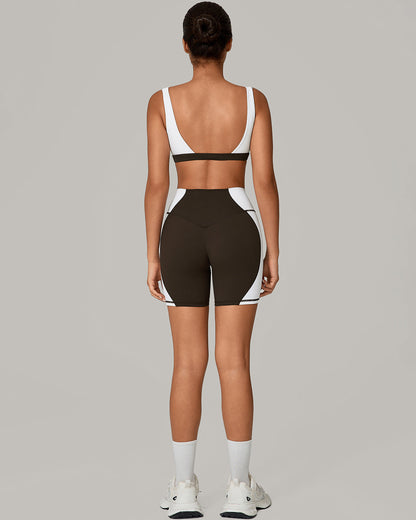 Lyra Sports Bra - Brown