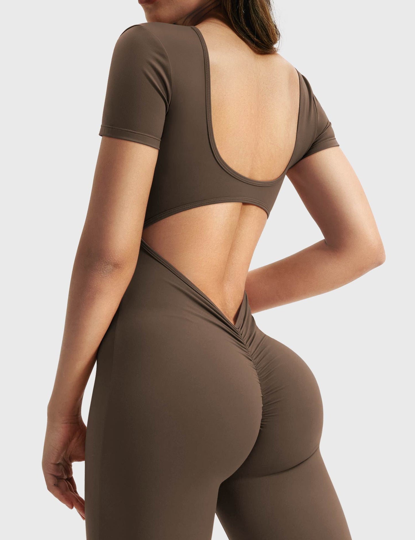 Short Sleeves Jumpsuit