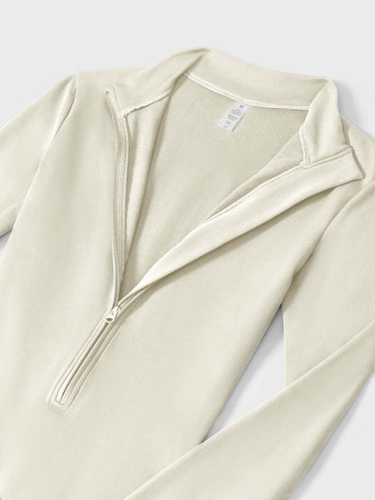 Lara Fleece Long Sleeve Jumpsuit