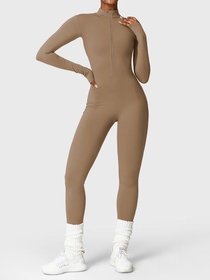 Lara Fleece Long Sleeve Jumpsuit