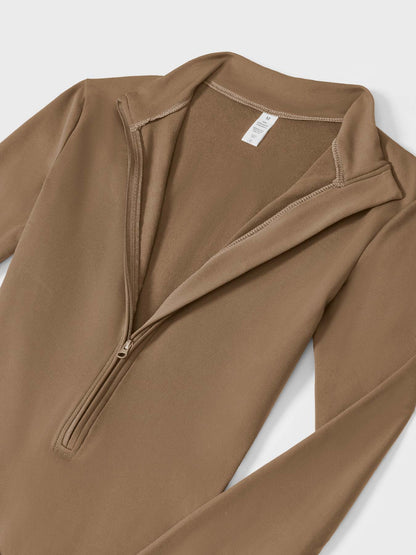 Lara Fleece Long Sleeve Jumpsuit
