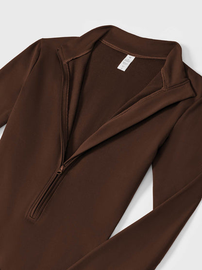 Lara Fleece Long Sleeve Jumpsuit