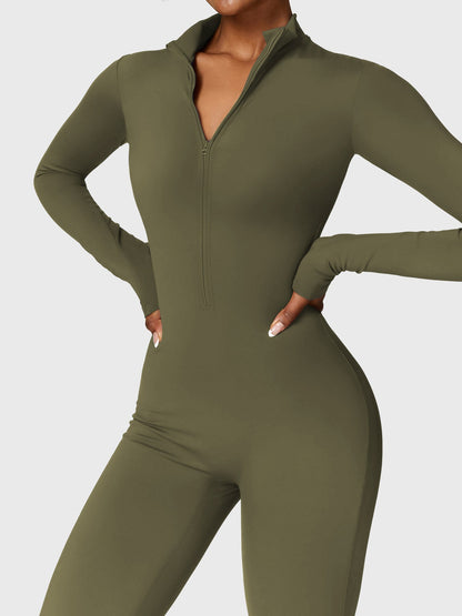 Lara Fleece Long Sleeve Jumpsuit