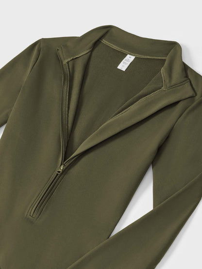 Lara Fleece Long Sleeve Jumpsuit