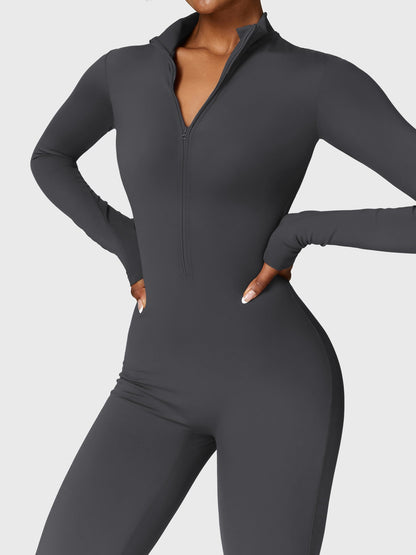 Lara Fleece Long Sleeve Jumpsuit