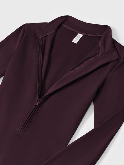 Lara Fleece Long Sleeve Jumpsuit