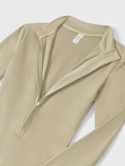 Lara Fleece Long Sleeve Jumpsuit