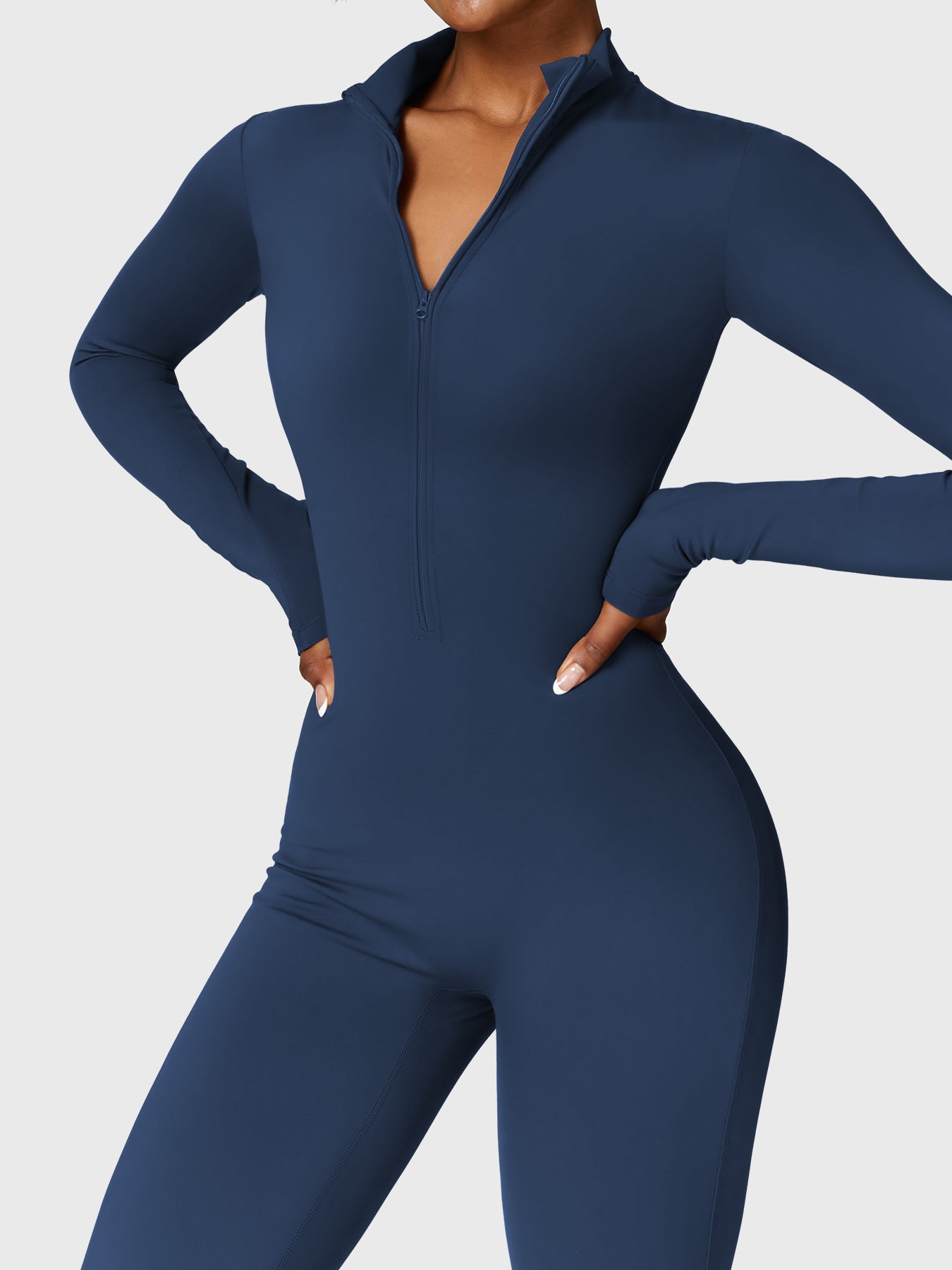 Lara Fleece Long Sleeve Jumpsuit